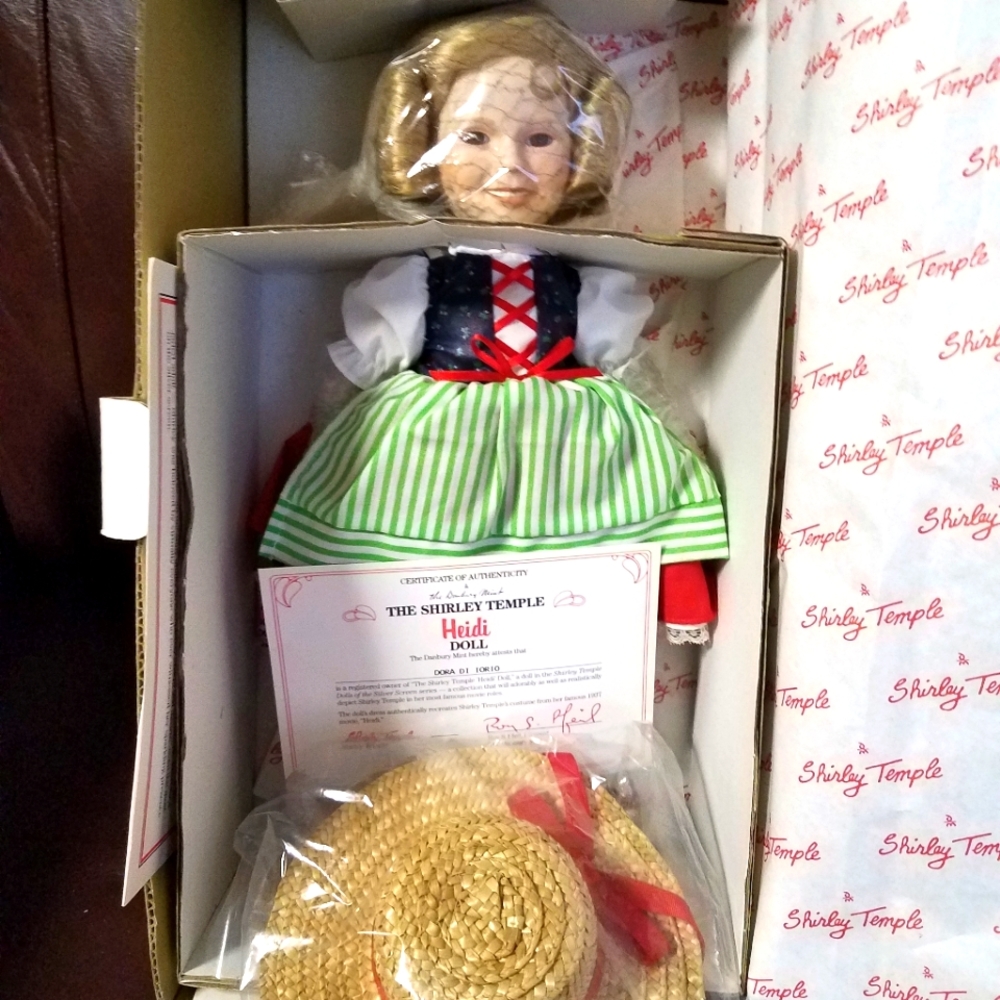 Shirley Temple - Heidi - Danbury Mint